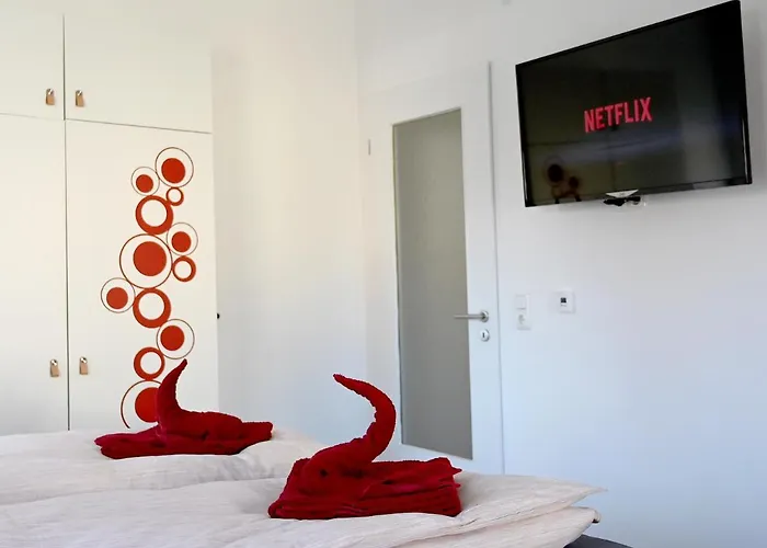 Apartmán Gemuetliches Mit Netflix, Nespresso Und Boxspringbett Augsburg